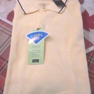 HAGGER COOL 18 XXL/XXG GOLF POLO SHIRT Light Yellow NWT